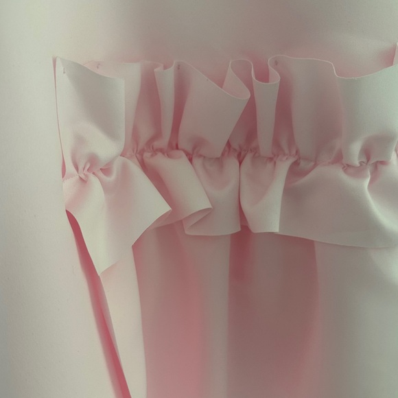 PASKAL Pink Skirt with Ruffles size L - Picture 3 of 12